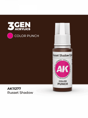 Základná farba AK 3Gen (Russet Shadow - Punch) - hrdzavý tieň