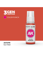 Základná farba AK 3Gen (Sun Red - Punch) - slnečná červená
