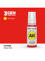 Základná farba AK 3Gen (Deep Red - Intense) - sýto červená