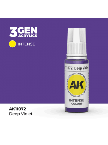 Základná farba AK 3Gen (Deep Violet - Intense) - sýto fialová