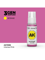 Základná farba AK 3Gen (Intense Pink - Intense) - sýto ružová