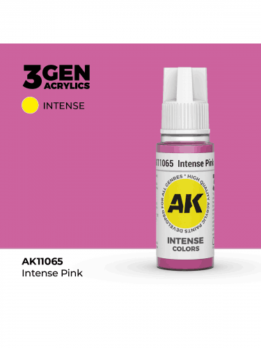 Základná farba AK 3Gen (Intense Pink - Intense) - sýto ružová