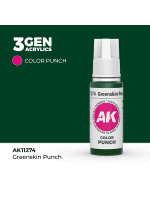 Základná farba AK 3Gen (Greenskin Punch - Punch) - zelená koža