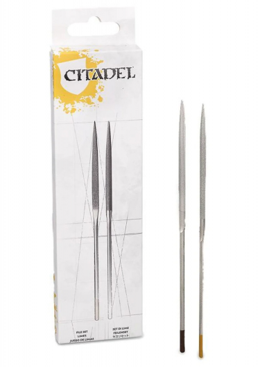 Sada modelárskych pilníkov - Citadel File Set (2 ks) 