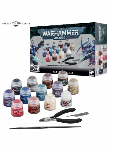 Warhammer 40,000: Paints + Tools Set (2023)