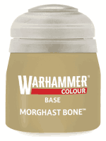 Warhammer Colour Base Paint (Morghast Bone) - základná farba, svetlá béžová