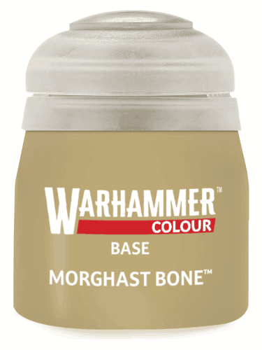 Warhammer Colour Base Paint (Morghast Bone) - základná farba, svetlá béžová