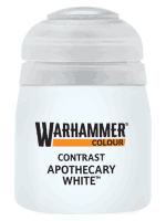 Warhammer Colour Contrast Paint (Apothecary White) - kontrastná farba - biela