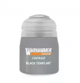 Warhammer Colour Contrast Paint (Black Templar) - kontrastná farba - čierna
