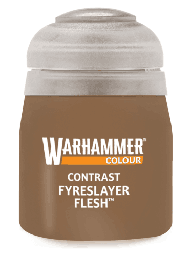 Warhammer Colour Contrast Paint (Fyreslayer Flesh) - kontrastná farba - hnedá