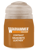 Warhammer Colour Contrast Paint (Snakebite Leather) - kontrastná farba - hnedá