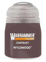 Warhammer Colour Contrast Paint (Wyldwood) - kontrastná farba - hnedá
