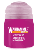 Warhammer Colour Contrast Paint (Doomfire Magenta) - kontrastná farba - Magenta