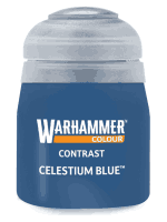 Warhammer Colour Contrast Paint (Celestium Blue) - kontrastná farba - modrá