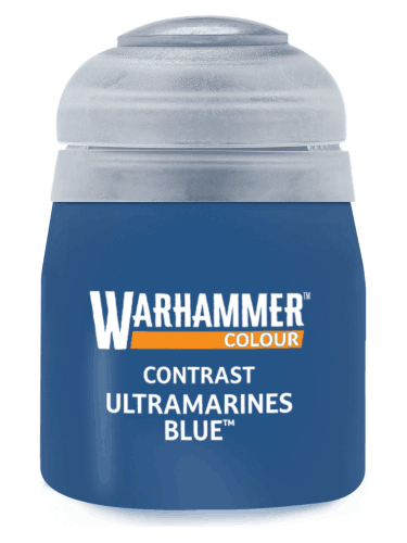 Warhammer Colour Contrast Paint (Ultramarines Blue) - kontrastná farba - modrá