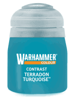 Warhammer Colour Contrast Paint (Terradon Turqoise) - kontrastná farba - tyrkysová