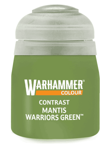 Warhammer Colour Contrast Paint (Mantis Warriors Green) - kontrastná farba - zelená