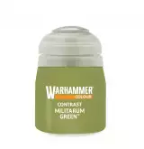 Warhammer Colour Contrast Paint (Militarum Green) - kontrastná farba - zelená