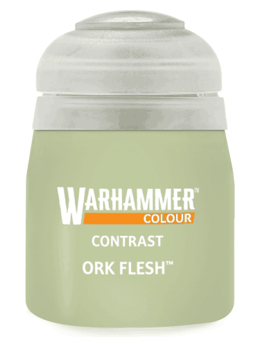 Warhammer Colour Contrast Paint (Ork Flesh) - kontrastná farba - zelená