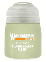 Warhammer Colour Contrast Paint (Plaguebearer Flesh) - kontrastná farba - zelená