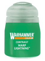Warhammer Colour Contrast Paint (Warp Lightning) - kontrastná farba - zelená