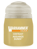 Warhammer Colour Contrast Paint (Aggaros Dunes) - kontrastná farba - žltá