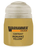 Warhammer Colour Contrast Paint (Ironjawz Yellow) - kontrastná farba - žltá