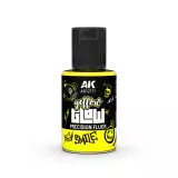 Krycia farba AK - Yellow Glow Precision Fluor (žltá) - AK-Interactive