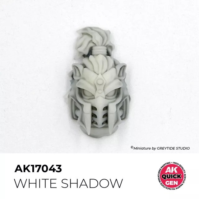 Kontrastná farba AK Quick Gen (White Shadow) - biely tieň - AK-Interactive