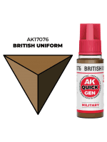 Kontrastná farba AK Quick Gen (British Uniform) - britská uniformná