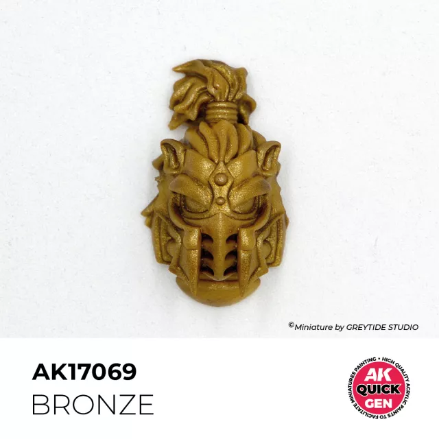 Kontrastná farba AK Quick Gen (Bronze) - bronzová - AK-Interactive