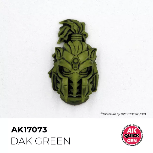 Kontrastná farba AK Quick Gen (Dak Green) - DAK (vojenská) zelená - AK-Interactive