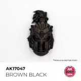 Kontrastná farba AK Quick Gen (Brown Black) - hnedo-čierna - AK-Interactive