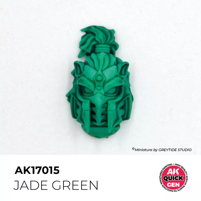 Kontrastná farba AK Quick Gen (Jade Green) - jadeitovo zelená - AK-Interactive