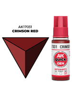 Kontrastná farba AK Quick Gen (Crimson Red) - karmínovo červená