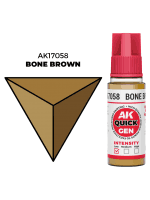 Kontrastná farba AK Quick Gen (Bone Brown) - kostná hnedá