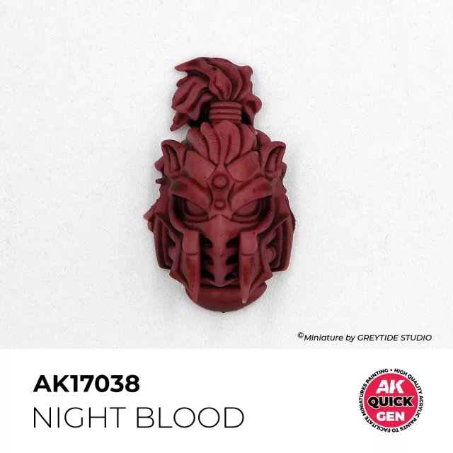 Kontrastná farba AK Quick Gen (Night Blood) - krvavo červená - AK-Interactive