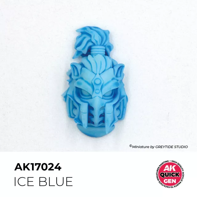 Kontrastná farba AK Quick Gen (Ice Blue) - ľadovo modrá - AK-Interactive