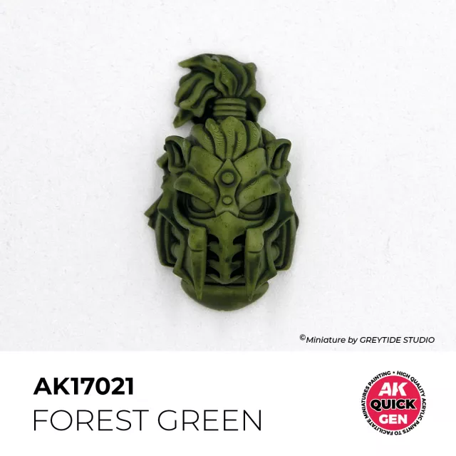 Kontrastná farba AK Quick Gen (Forest Green) - lesná zelená - AK-Interactive