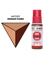 Kontrastná farba AK Quick Gen (Human Flesh) - ľudská pleť