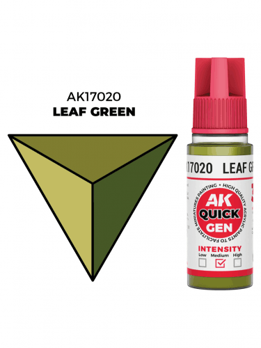 Kontrastná farba AK Quick Gen (Leaf Green) - listovo zelená