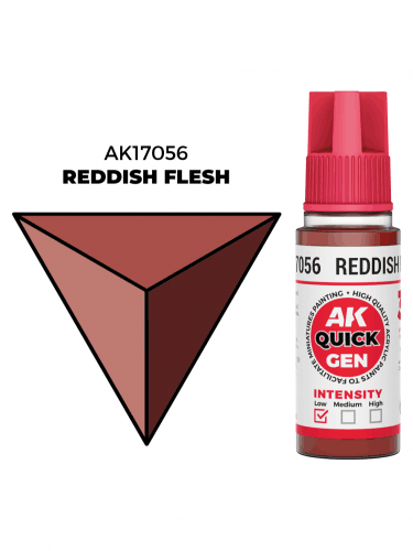 Kontrastná farba AK Quick Gen (Reddish Flesh) - načervenalá pleť