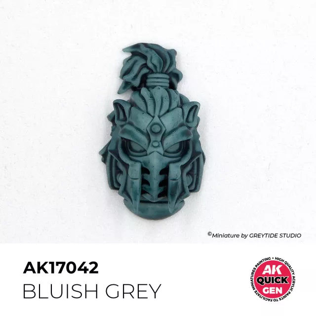 Kontrastná farba AK Quick Gen (Bluish Grey) - namodralá šedá - AK-Interactive