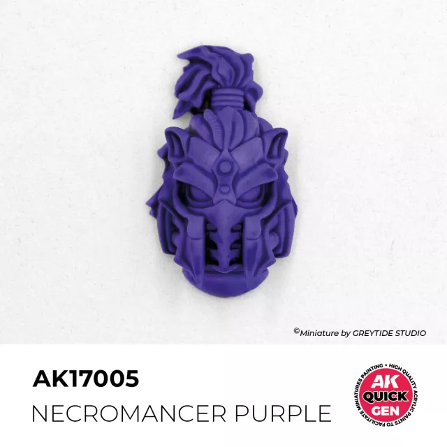 Kontrastná farba AK Quick Gen (Necromancer Purple) - nekromantská fialová - AK-Interactive