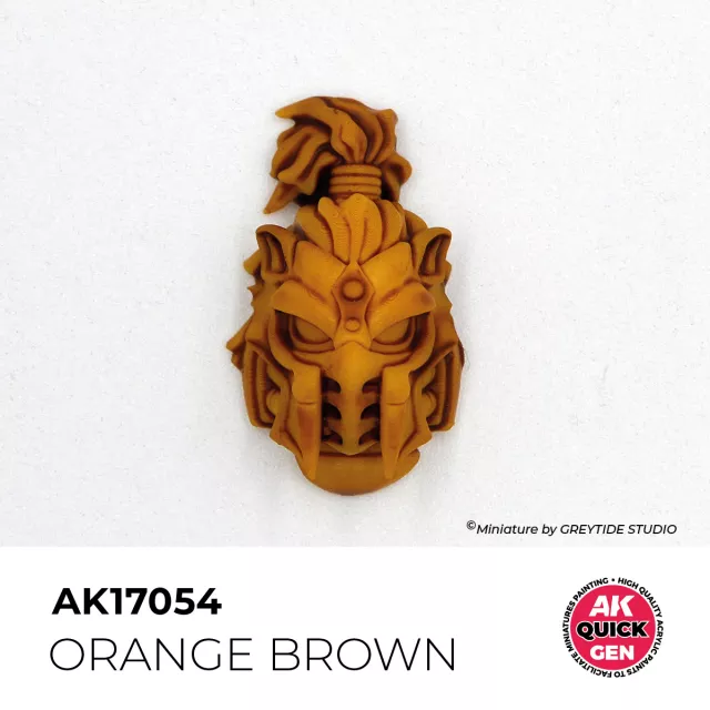 Kontrastná farba AK Quick Gen (Orange Brown) - oranžovo-hnedá - AK-Interactive