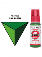 Kontrastná farba AK Quick Gen (Orc Flesh) - orčie pleť