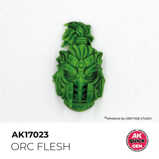 Kontrastná farba AK Quick Gen (Orc Flesh) - orčie pleť - AK-Interactive
