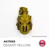 Kontrastná farba AK Quick Gen (Desert Yellow) - púštna žltá - AK-Interactive