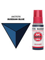 Kontrastná farba AK Quick Gen (Russian Blue) - ruská modrá
