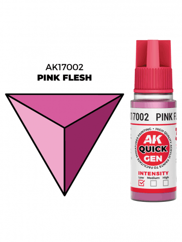 Kontrastná farba AK Quick Gen (Pink Flesh) - ružový odtieň pleti